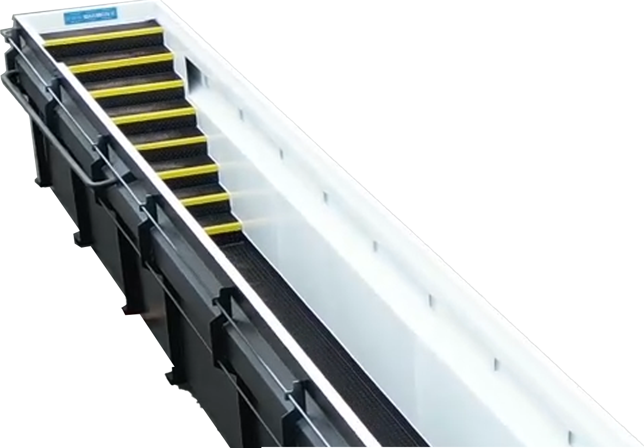 Cutaway overview of a Marmion Engineering steel commercial vehicle inspection pit