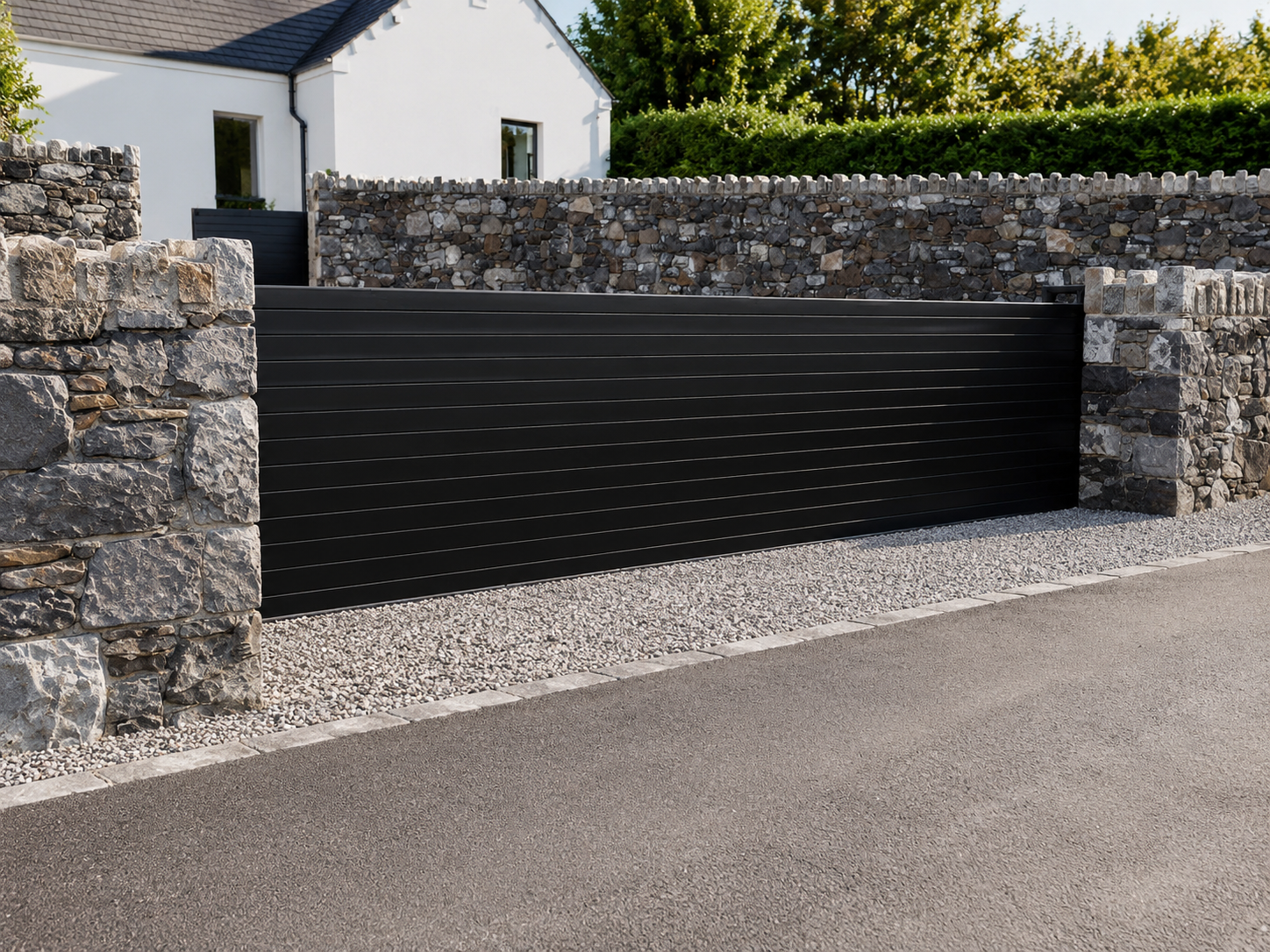 Residential Sliding Gates by Marmion Engineering
